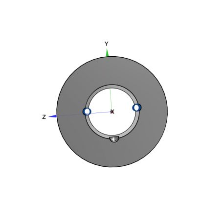 Poulie trapézoïdale SPZ / Z - 2 gorges - Ø112 mm - Moyeu amovible 1610 - Fonte