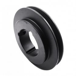 Poulie trapézoïdale SPZ 118/1MA - 1 gorge - Ø118 mm - Moyeu amovible 1610 - Fonte