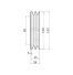 Poulie trapézoïdale SPZ / Z - 2 gorges - Ø118 mm - Moyeu amovible 1610 - Fonte