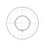 Poulie trapézoïdale SPZ / Z - 2 gorges - Ø118 mm - Moyeu amovible 1610 - Fonte