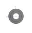Poulie trapézoïdale SPZ / Z - 1 gorge - Ø125 mm - Moyeu amovible 1610 - Fonte