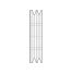 Poulie trapézoïdale SPZ / Z - 2 gorges - Ø125 mm - Moyeu amovible 1610 - Fonte