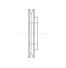 Poulie trapézoïdale SPZ / Z - 1 gorge - Ø132 mm - Moyeu amovible 1610 - Fonte