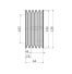 Poulie trapézoïdale SPZ / Z - 5 gorges - Ø132 mm - Moyeu amovible 2517 - Fonte