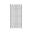 Poulie trapézoïdale SPZ / Z - 5 gorges - Ø132 mm - Moyeu amovible 2517 - Fonte