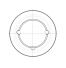 Poulie trapézoïdale SPZ / Z - 5 gorges - Ø132 mm - Moyeu amovible 2517 - Fonte
