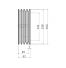 Poulie trapézoïdale SPZ / Z - 4 gorges - Ø150 mm - Moyeu amovible 2517 - Fonte