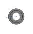Poulie trapézoïdale SPZ / Z - 4 gorges - Ø150 mm - Moyeu amovible 2517 - Fonte