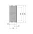 Poulie trapézoïdale SPZ / Z - 5 gorges - Ø150 mm - Moyeu amovible 2517 - Fonte