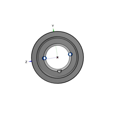Poulie trapézoïdale SPZ / Z - 5 gorges - Ø150 mm - Moyeu amovible 2517 - Fonte