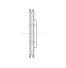 Poulie trapézoïdale SPZ / Z - 1 gorge - Ø160 mm - Moyeu amovible 1610 - Fonte