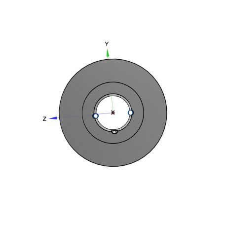 Poulie trapézoïdale SPZ / Z - 1 gorge - Ø160 mm - Moyeu amovible 1610 - Fonte