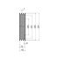 Poulie trapézoïdale SPZ / Z - 3 gorges - Ø180 mm - Moyeu amovible 2012 - Fonte