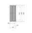 Poulie trapézoïdale SPZ / Z - 5 gorges - Ø180 mm - Moyeu amovible 2517 - Fonte