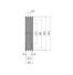 Poulie trapézoïdale SPZ / Z - 3 gorges - Ø190 mm - Moyeu amovible 2012 - Fonte