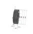 Poulie trapézoïdale SPZ / Z - 5 gorges - Ø224 mm - Moyeu amovible 2517 - Fonte