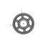 Poulie trapézoïdale SPZ / Z - 5 gorges - Ø224 mm - Moyeu amovible 2517 - Fonte