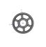 Poulie trapézoïdale SPZ / Z - 4 gorges - Ø250 mm - Moyeu amovible 2517 - Fonte