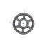 Poulie trapézoïdale SPZ / Z - 5 gorges - Ø250 mm - Moyeu amovible 2517 - Fonte