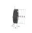 Poulie trapézoïdale SPZ / Z - 5 gorges - Ø280 mm - Moyeu amovible 2517 - Fonte