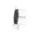 Poulie trapézoïdale SPZ / Z - 4 gorges - Ø315 mm - Moyeu amovible 2517 - Fonte