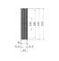 Poulie trapézoïdale SPZ / Z - 5 gorges - Ø315 mm - Moyeu amovible 2517 - Fonte