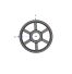 Poulie trapézoïdale SPZ / Z - 5 gorges - Ø315 mm - Moyeu amovible 2517 - Fonte