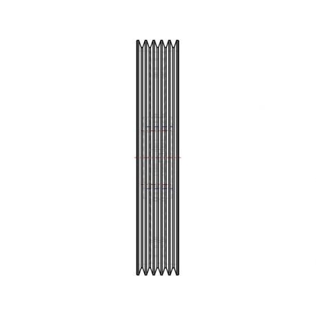 Poulie trapézoïdale SPZ / Z - 5 gorges - Ø355 mm - Moyeu amovible 2517 - Fonte