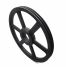 Poulie trapézoïdale SPZ / Z - 2 gorges - Ø450 mm - Moyeu amovible 2517 - Fonte
