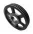 Poulie trapézoïdale SPZ / Z - 3 gorges - Ø450 mm - Moyeu amovible 2517 - Fonte