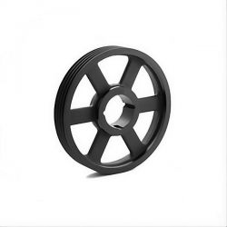 Poulie trapézoïdale SPZ / Z - 4 gorges - Ø450 mm - Moyeu amovible 3020 - Fonte