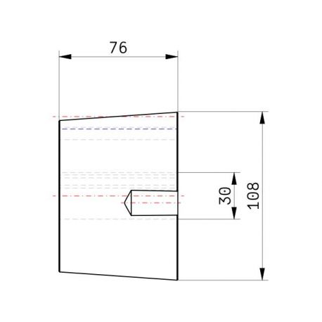 Moyeu amovible type 3030 - Ø Arbre 30mm