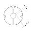 Moyeu amovible type 3030 - Ø Arbre 30mm