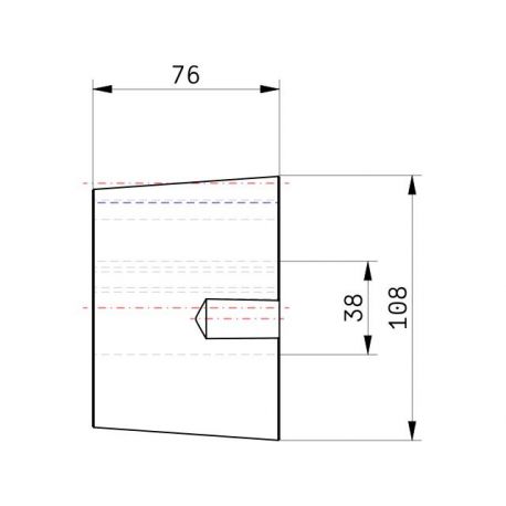 Moyeu amovible type 3030 - Ø Arbre 38mm