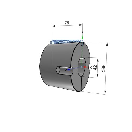 Moyeu amovible type 3030 - Ø Arbre 42mm