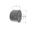 Moyeu amovible type 3030 - Ø Arbre 45mm