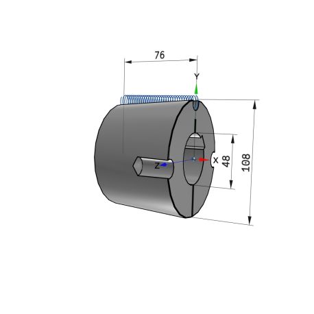 Moyeu amovible type 3030 - Ø Arbre 48mm