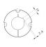 Moyeu amovible type 3030 - Ø Arbre 50mm