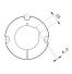 Moyeu amovible type 3030 - Ø Arbre 60mm