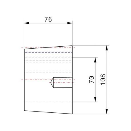 Moyeu amovible type 3030 - Ø Arbre 70mm
