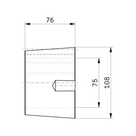Moyeu amovible type 3030 - Ø Arbre 75mm