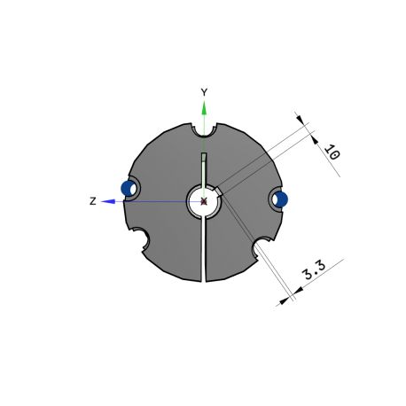 Moyeu amovible type 4545 - Ø Arbre 35mm