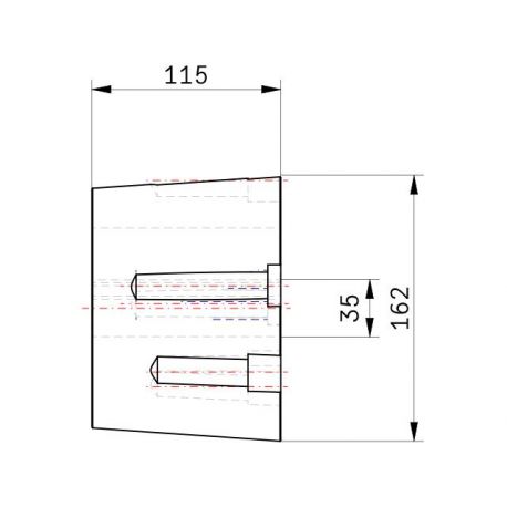 Moyeu amovible type 4545 - Ø Arbre 35mm