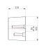 Moyeu amovible type 4545 - Ø Arbre 35mm