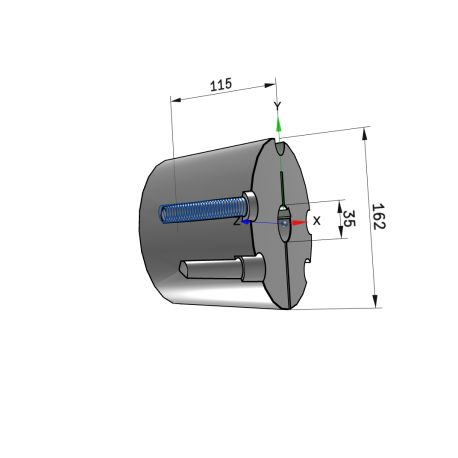 Moyeu amovible type 4545 - Ø Arbre 35mm