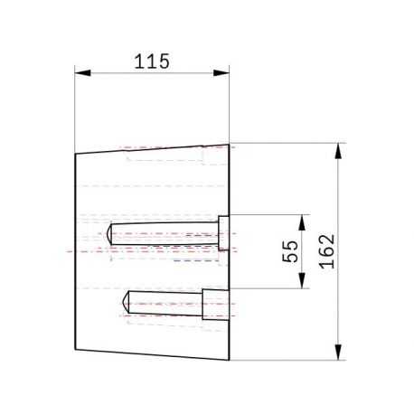 Moyeu amovible type 4545 - Ø Arbre 55mm