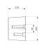 Moyeu amovible type 4545 - Ø Arbre 55mm