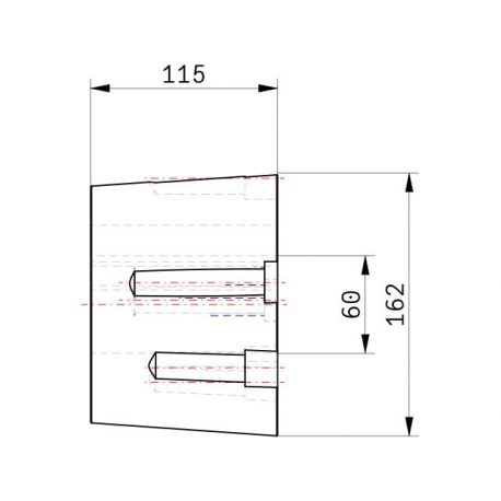 Moyeu amovible type 4545 - Ø Arbre 60mm