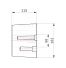 Moyeu amovible type 4545 - Ø Arbre 60mm