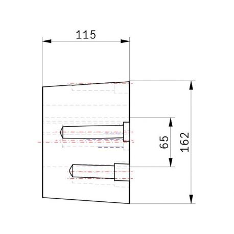 Moyeu amovible type 4545 - Ø Arbre 65mm